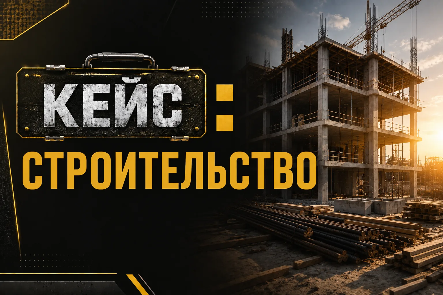 Обложка кейса: строительство